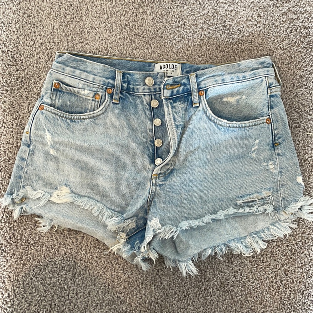 Agolde Parker jean shorts size 26